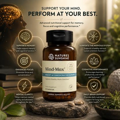 Mind-Max® Memory & Concentration Support
