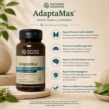 AdaptaMax® – Thyroid & Glandular Support | Nature’s Sunshine