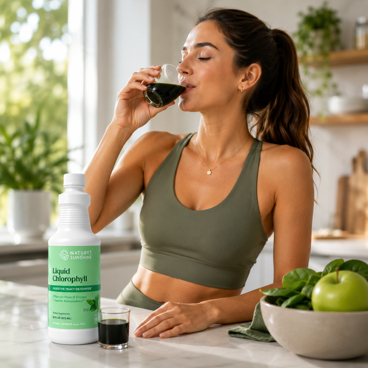 Liquid Chlorophyll – Natural Daily Detox & Digestive Support