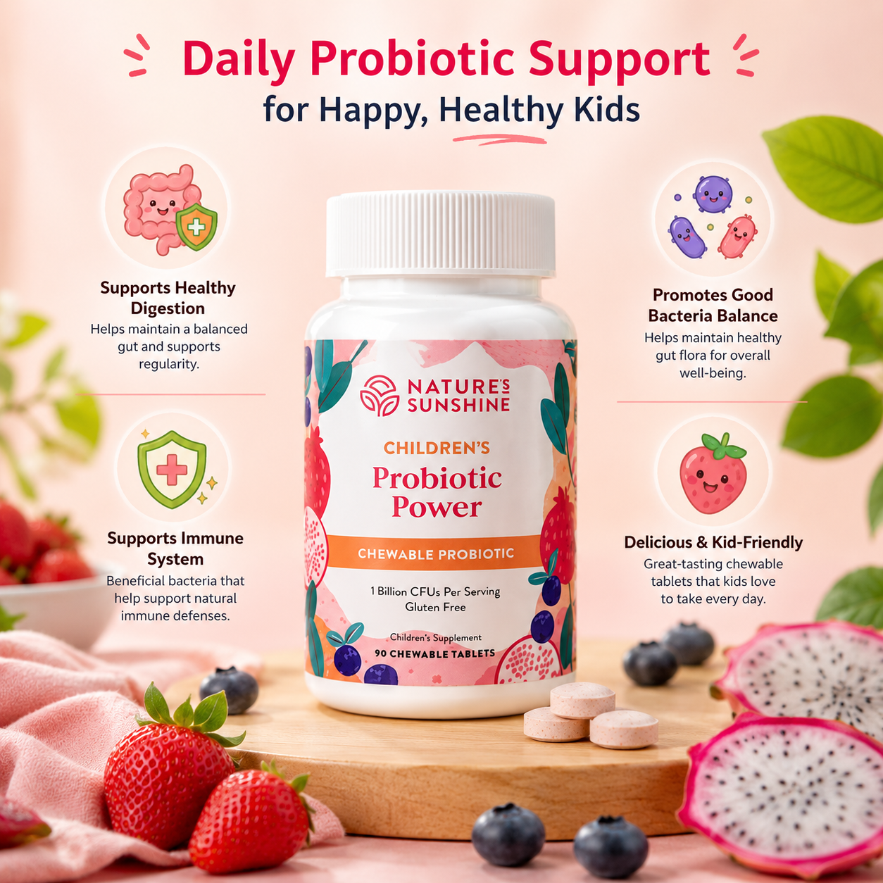 Children’s Probiotic Power – Daily Probiotic Support for Kids | Nature’s Sunshine