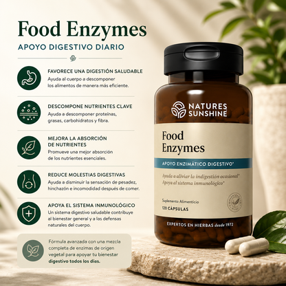 Food Enzymes – Daily Digestive Support