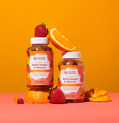 Children’s Multivitamin & Mineral Gummies – Daily Vitamins for Growing Kids | Nature’s Sunshine