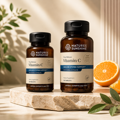Vitamina C de Liberación Prolongada – Apoyo Inmunitario