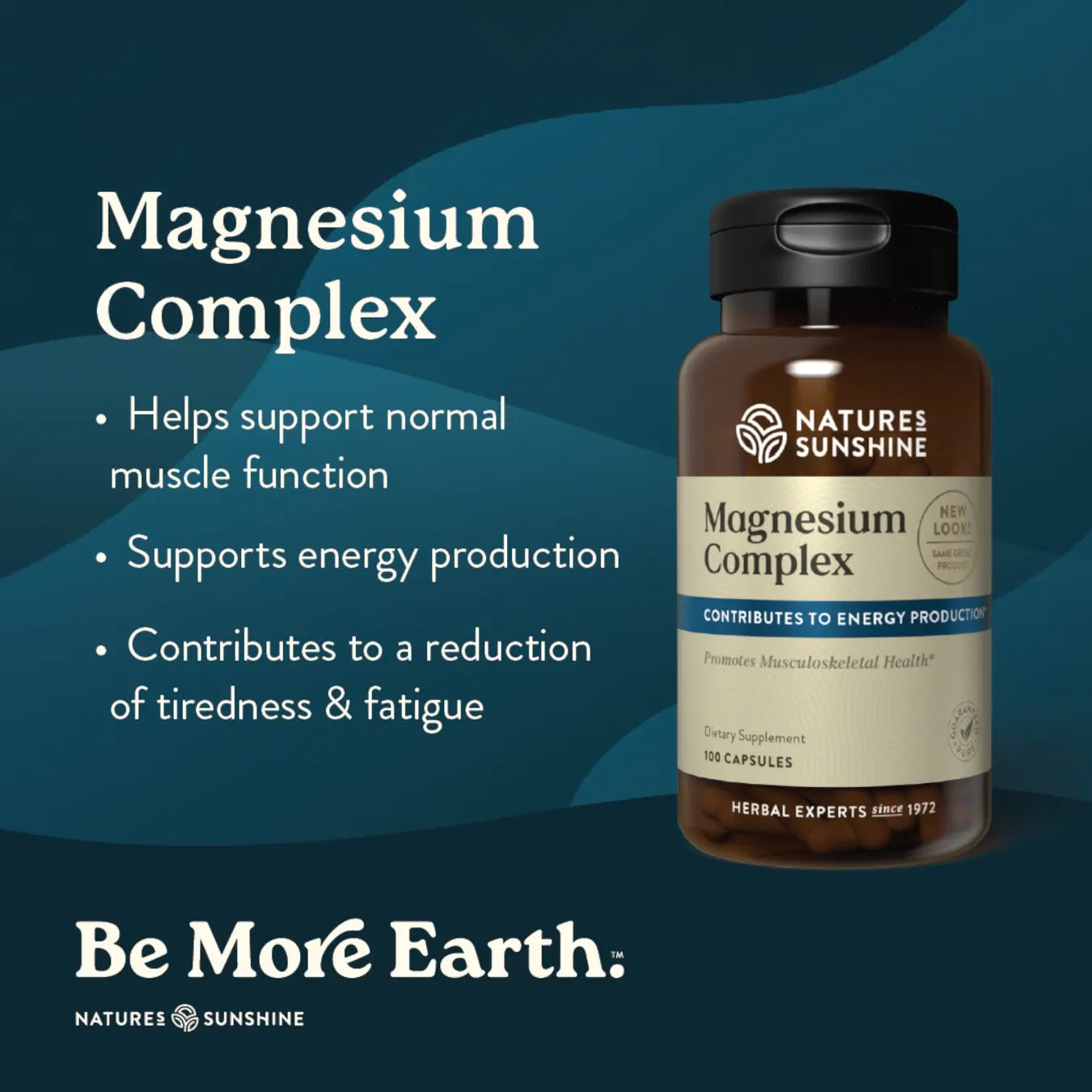 Magnesium Complex – Muscle, Bone & Nervous System Support | Nature’s Sunshine
