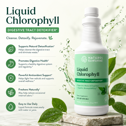 Liquid Chlorophyll – Natural Daily Detox & Digestive Support