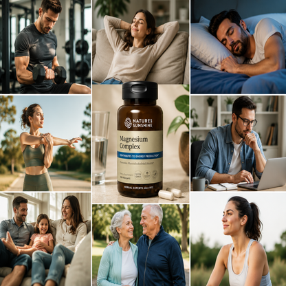 Magnesium Complex – Muscle, Bone & Nervous System Support | Nature’s Sunshine