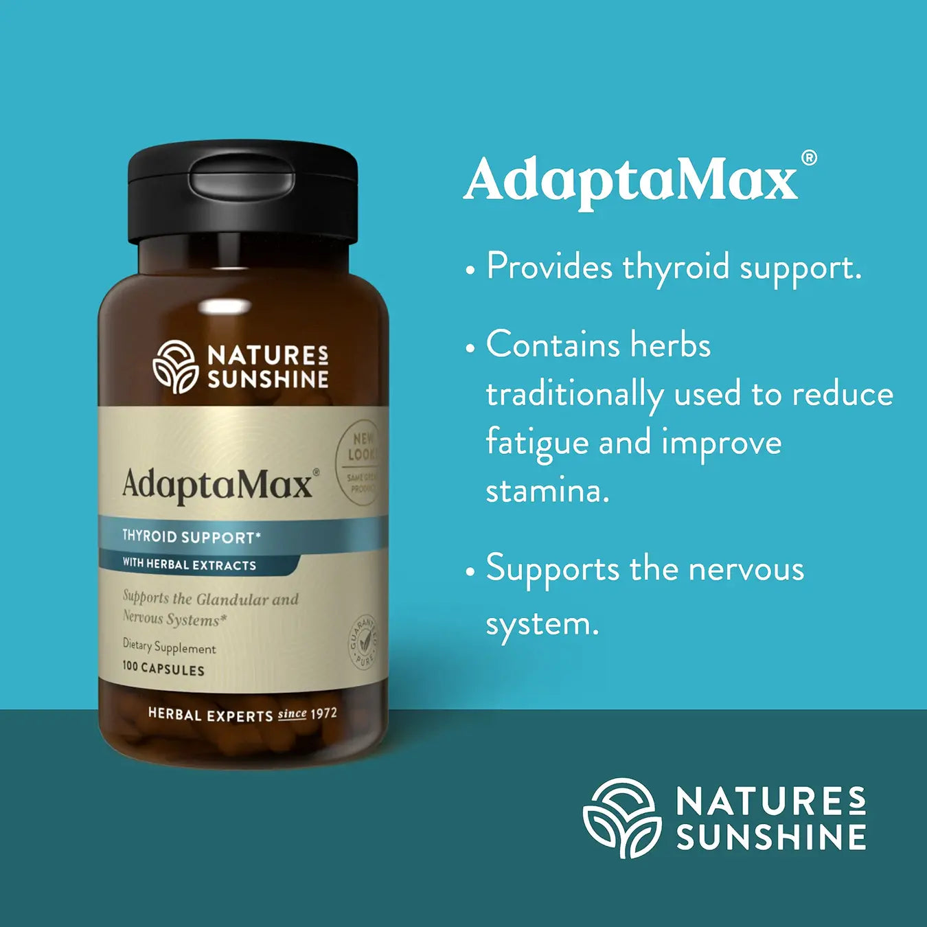 AdaptaMax® – Thyroid & Glandular Support | Nature’s Sunshine