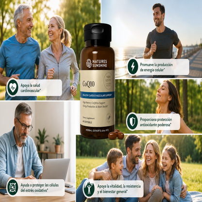 CoQ10 (100 mg) – Cardiovascular & Cellular Energy Support | Nature’s Sunshine