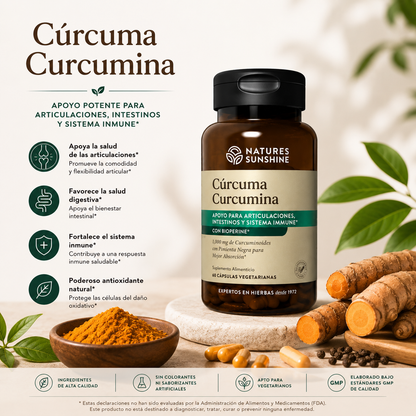 Turmeric Curcumin – Natural Joint & Inflammation Support