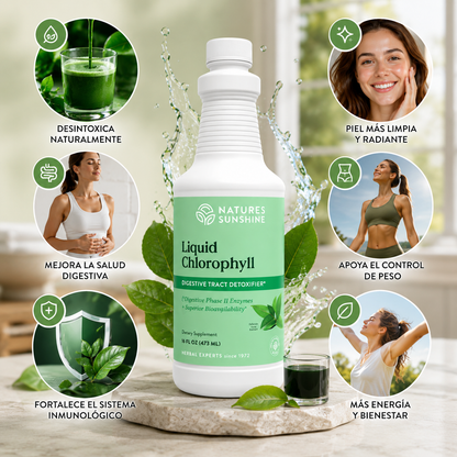 Liquid Chlorophyll – Natural Daily Detox & Digestive Support