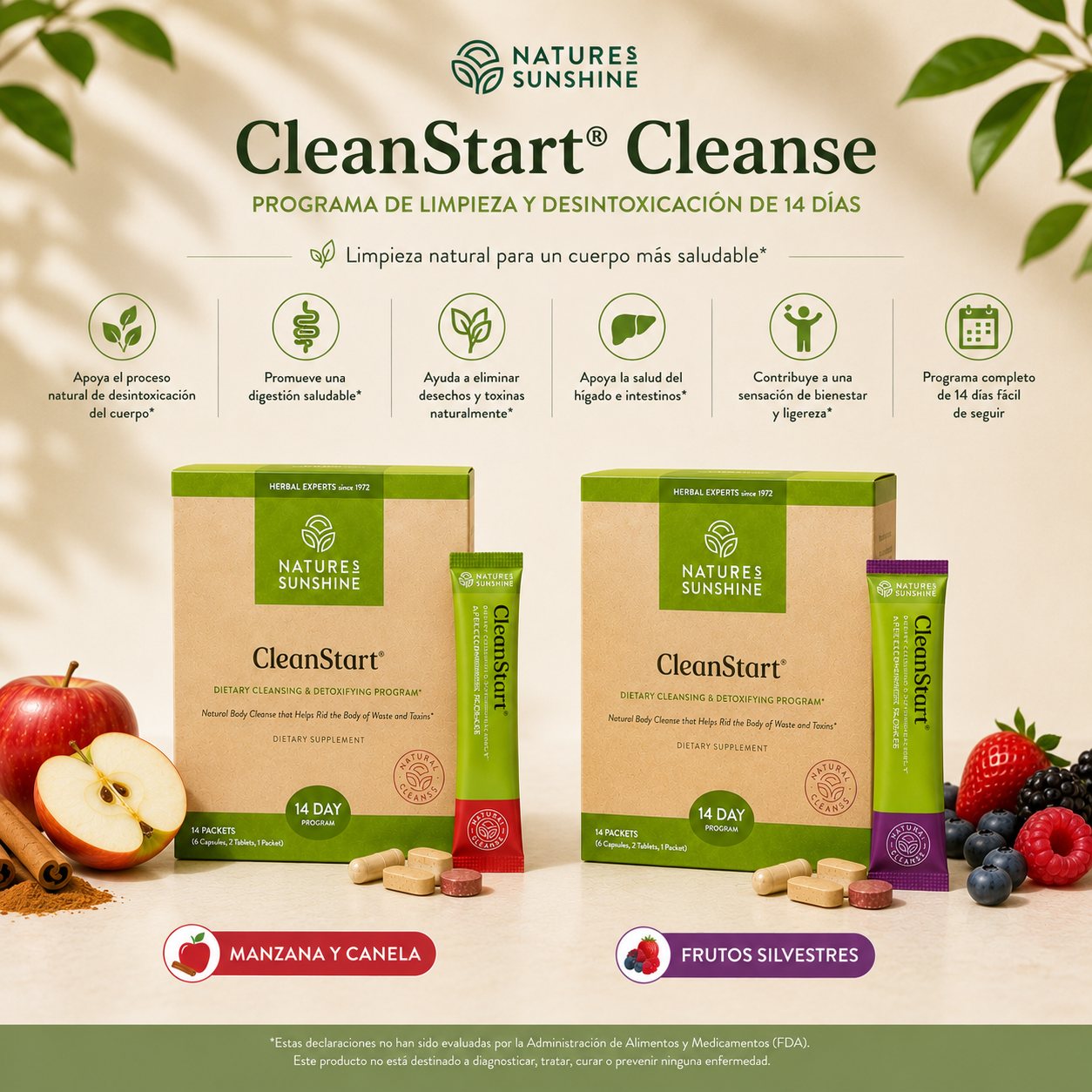CleanStart® Cleanse – 14-Day Herbal Detox Program