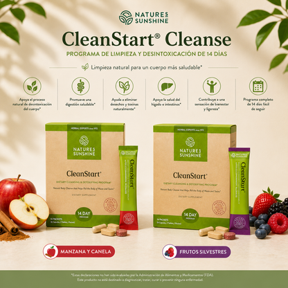 CleanStart® Cleanse – 14-Day Herbal Detox Program