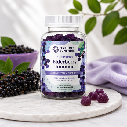 Children’s Elderberry Immune Gummies – Immune Support for Kids | Nature’s Sunshine