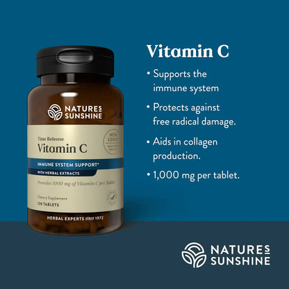 Vitamina C de Liberación Prolongada – Apoyo Inmunitario