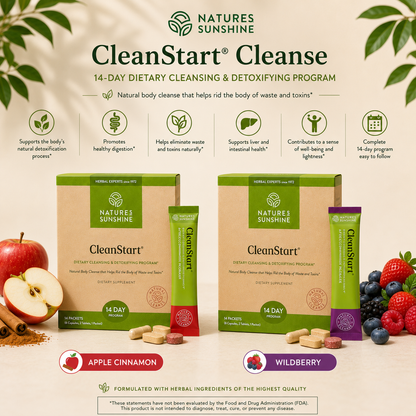 CleanStart® Cleanse – 14-Day Herbal Detox Program