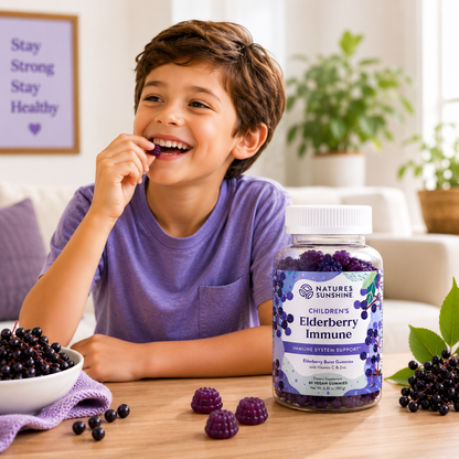 Children’s Elderberry Immune Gummies – Immune Support for Kids | Nature’s Sunshine