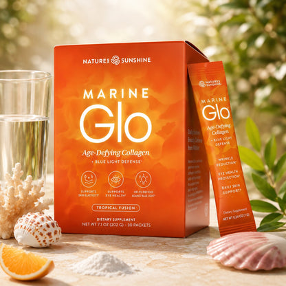 Marine Glo – Colágeno Marino para Piel y Salud Visual