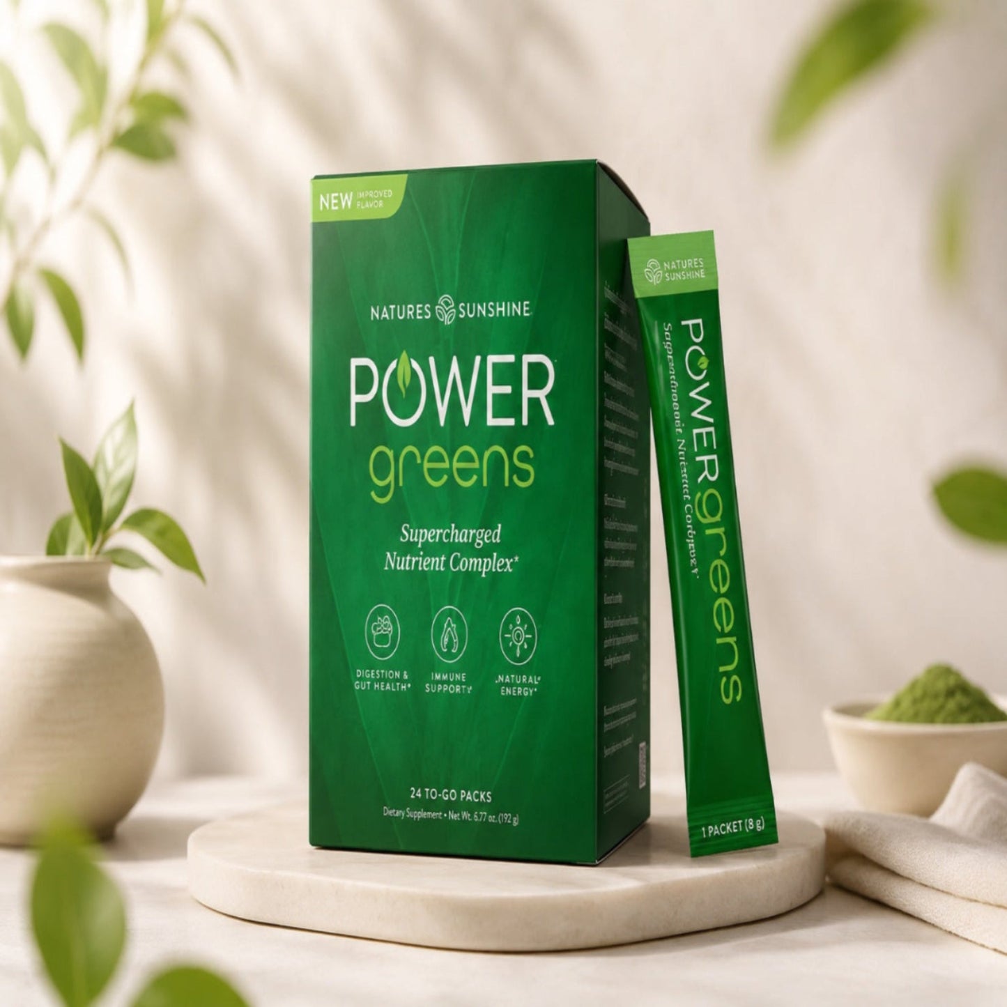 Power Greens Wholefood Performance Supplement – Nature’s Sunshine