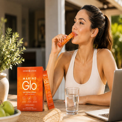 Marine Glo – Colágeno Marino para Piel y Salud Visual