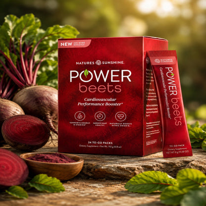 Power Beets – Energía Natural y Apoyo Cardiovascular
