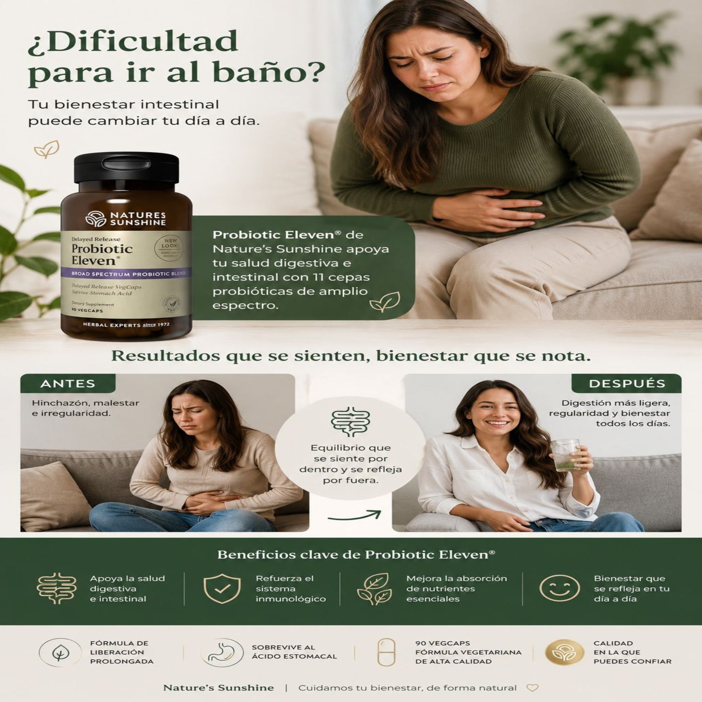 Probiotic Eleven de Nature’s Sunshine