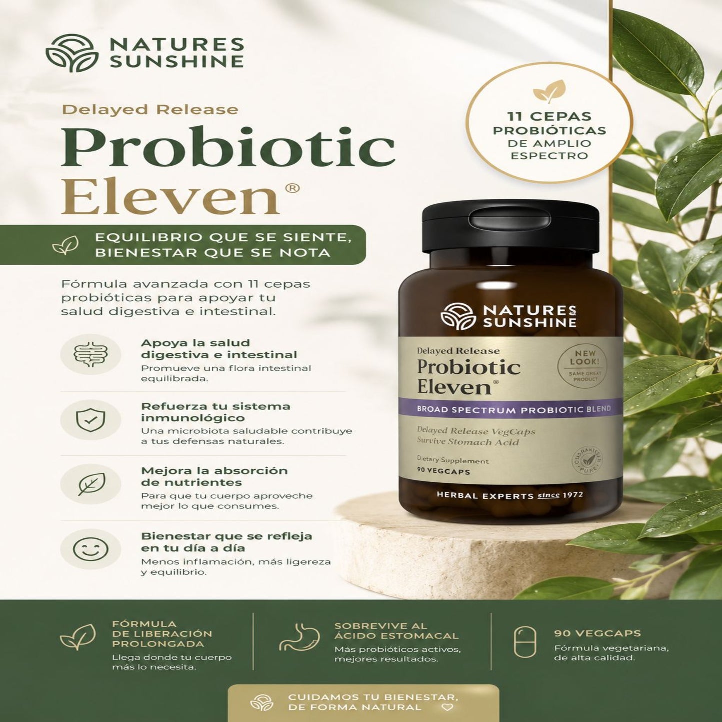 Probiotic Eleven de Nature’s Sunshine